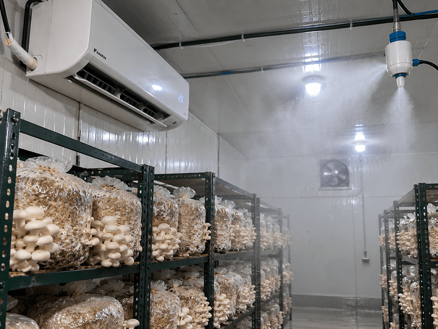 AC vs Fogger for Mushroom Farming: Which One Do You Actually Need?